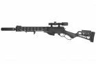 R&eacute;plica personalizada del rifle LevAR 15 de gas G&G GBBR OPS-FACTORY