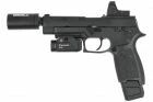 Sig Sauer M17 P320 PROFORCE personalizada, negra, con ca&ntilde;&oacute;n a la izquierda