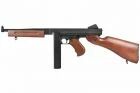 Replica Thompson M1A1 Real Wood Snow Wolf AEG