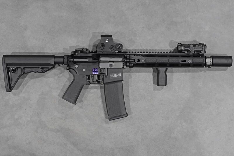 Replica type MK18 BK Daniel Defense&reg; RIS III 10.5\'\' SA-P27 PRIME Aster Custom