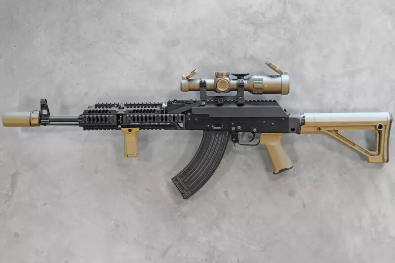 R�plique AKM GBBR Tokyo Marui \ DMR\  Custom