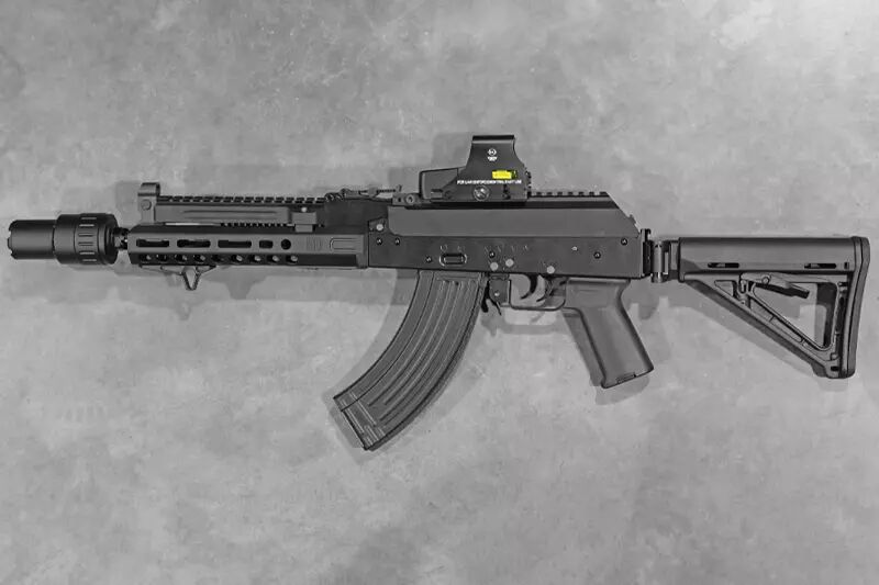R�plique AKM GBBR Tokyo Marui RD704 GT SBR Custom