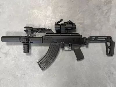 R�plique AKM GBBR Tokyo Marui SLR 4.7 Custom