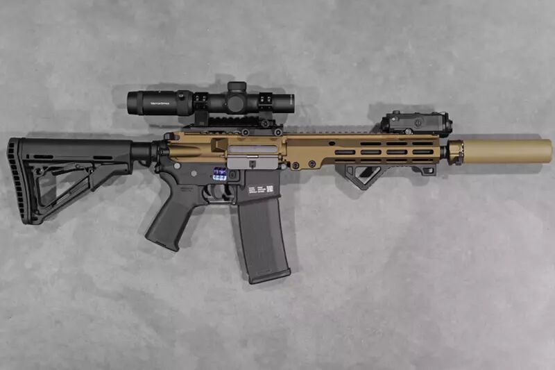 R&eacute;plique AR15 Assaut Chaos bronze Ragnarok Aster SX custom