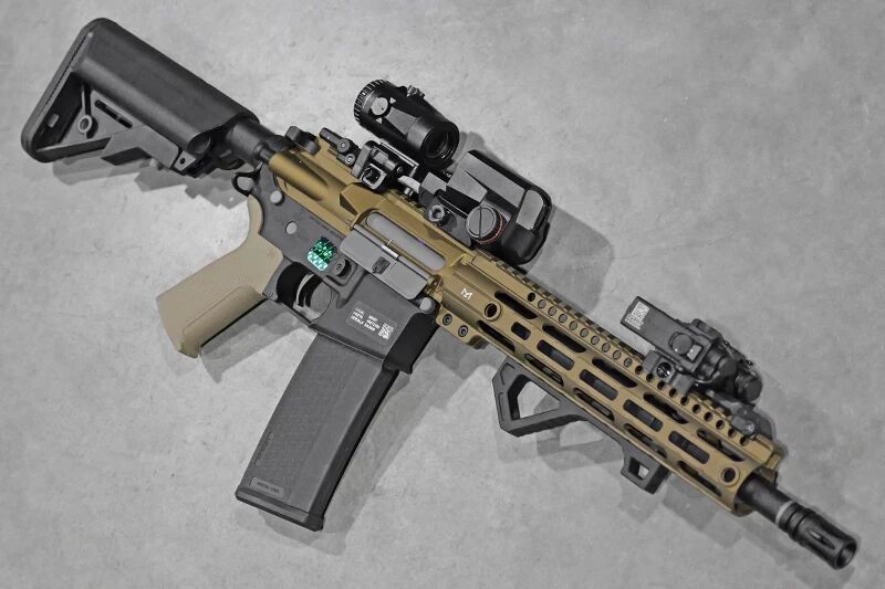 R&eacute;plique AR15 Chaos bronze Double Config Custom
