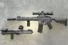 R&eacute;plique AR15 Double Config Chaos Grey Titan Custom