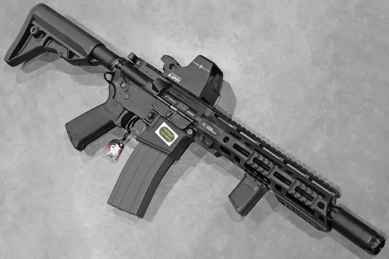 R&eacute;plique AR15 MWS GBBR ARS F4 Dytac Custom