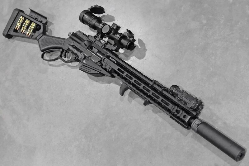 R&eacute;plique Carabine LevAR 15 Gaz G&G GBBR Custom