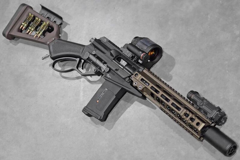 R&eacute;plique Carabine LevAR 15 HPA GBBR Cerakote Custom