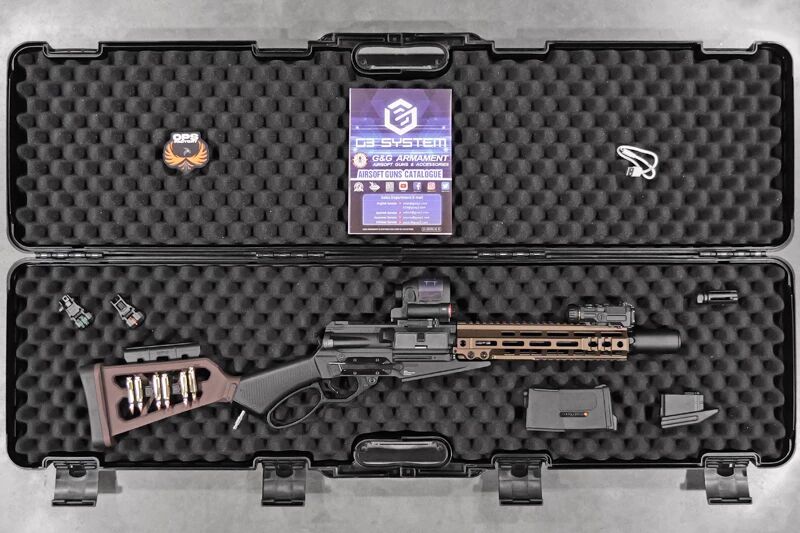 R&eacute;plique Carabine LevAR 15 HPA GBBR Cerakote Custom