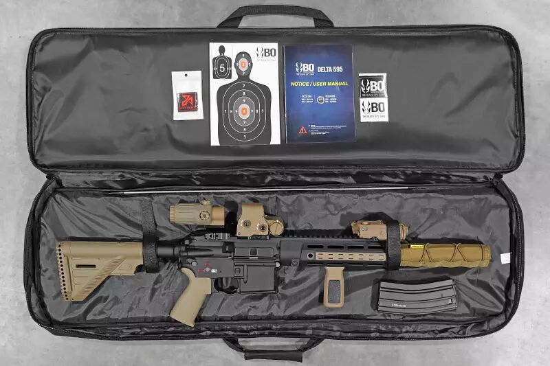 R&eacute;plique DELTA 595 Black/Tan Ragnarok Aster SX custom