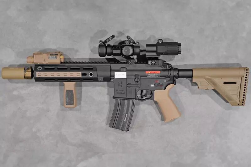 R�plique DELTA 595 Combat Black/Tan Ragnarok Aster SX custom