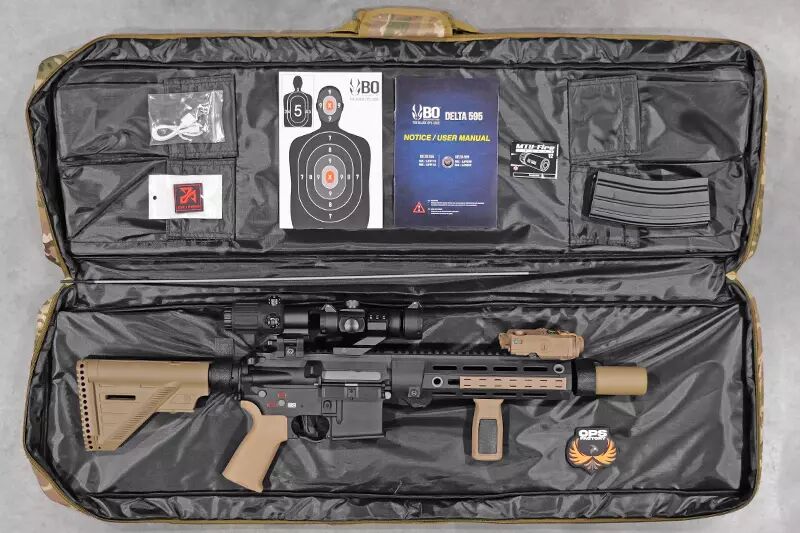 R&eacute;plique DELTA 595 Combat Black/Tan Ragnarok Aster SX custom