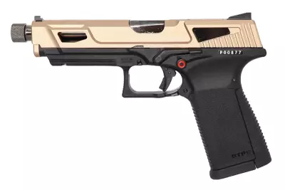 RPLIQUE GBB PISTOLET GTP9 GAZ 0,9J MS DST GOLD