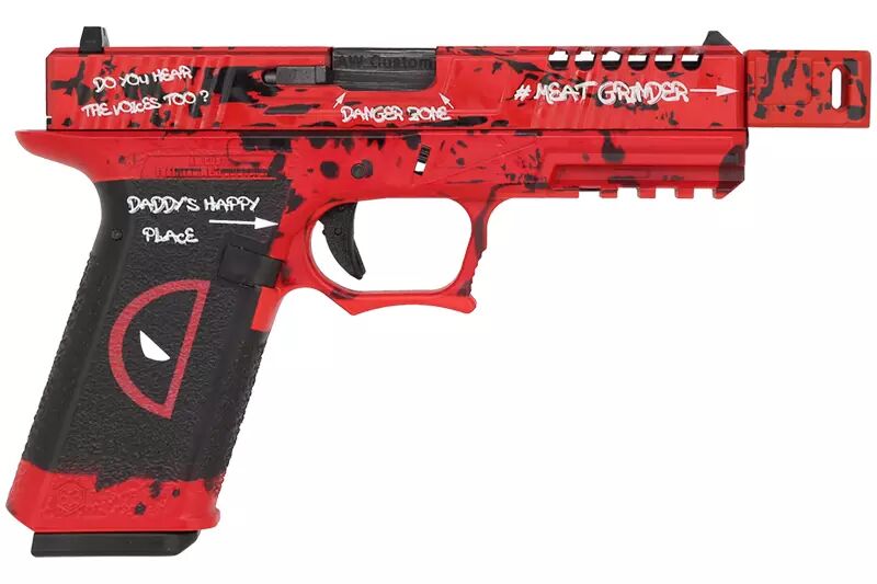 R&eacute;plique GBB VX7102 DP rouge et noir