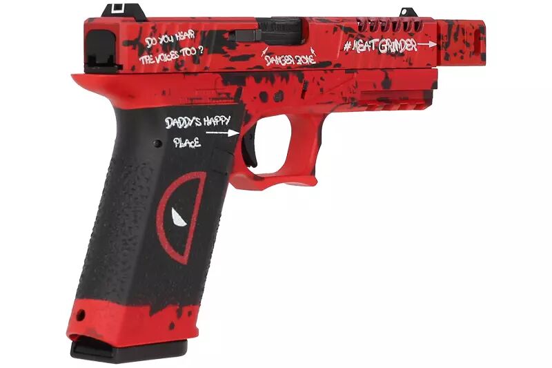 R&eacute;plique GBB VX7102 DP rouge et noir