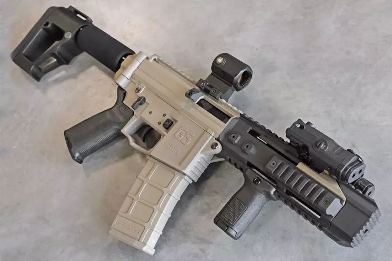 R&eacute;plique GHK G5 GBBR CQB Dual Cerakote Custom