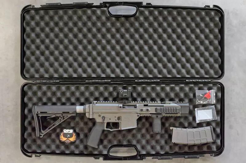 R&eacute;plique GHK G5 GBBR CQB Tungsten Cerakote Custom