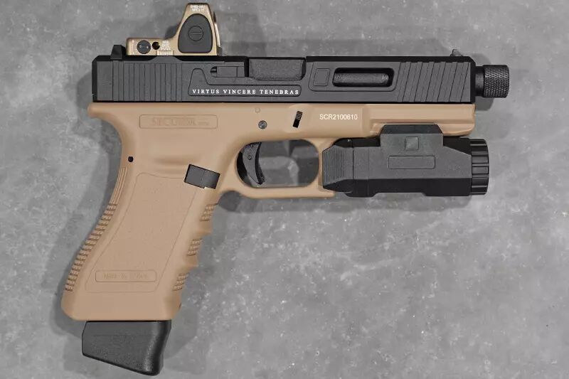 R&eacute;plique GLADIUS Magna Bi-ton Tan / Noir Custom