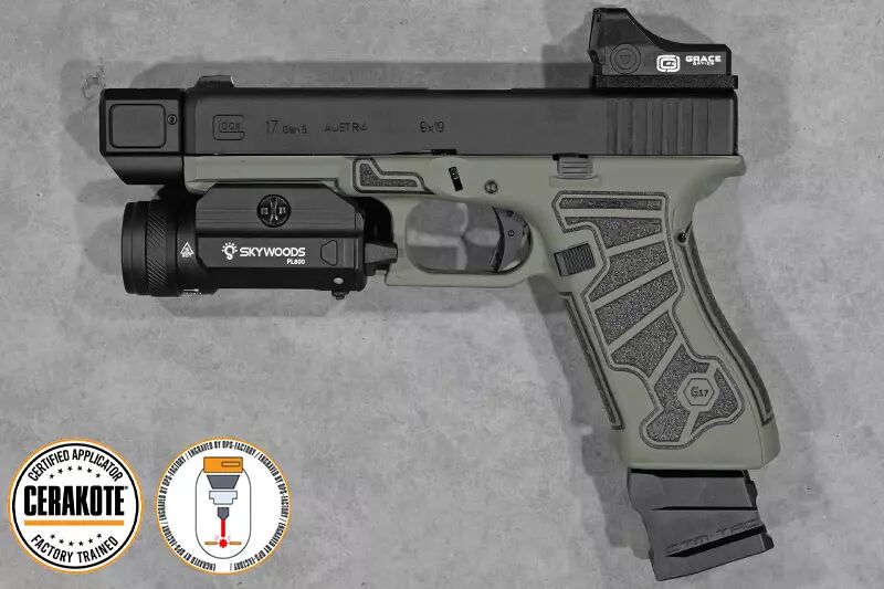 R&eacute;plique Glock 17 Gen5 VFC / UMAREX Gaz Cerakote 02 Custom 