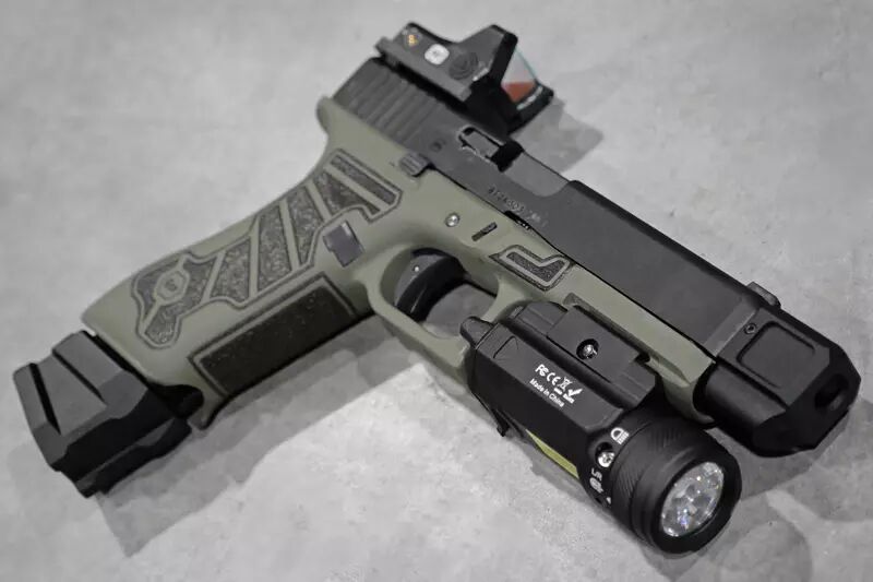 R&eacute;plique Glock 17 Gen5 VFC / UMAREX Gaz Cerakote 02 Custom 