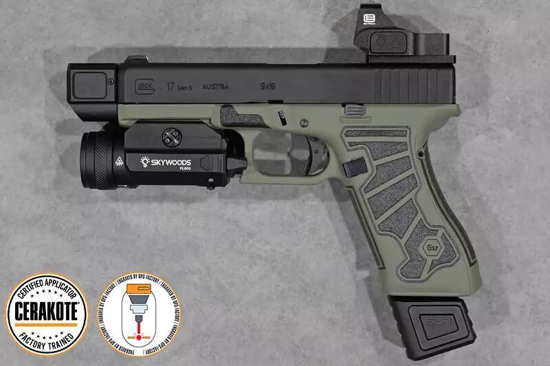 R�plique Glock 17 Gen5 VFC / UMAREX Gaz Cerakote Custom