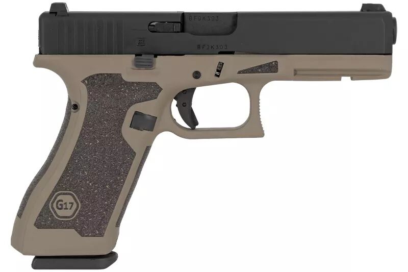R&eacute;plique Glock 17 Gen5 VFC / UMAREX Gaz FDE Cerakote 02