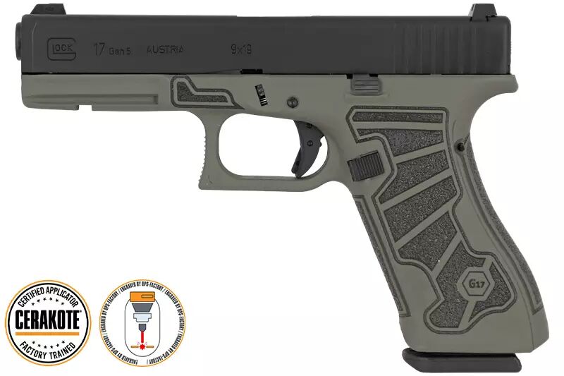 R&eacute;plique Glock 17 Gen5 VFC / UMAREX Gaz FG Cerakote 01