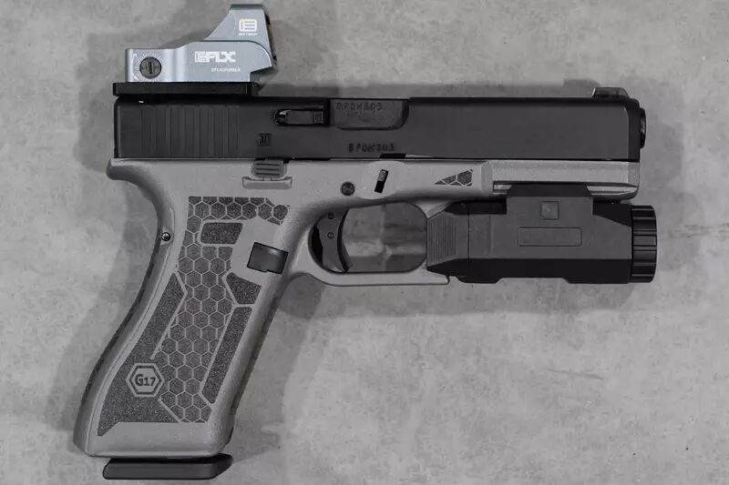 R&eacute;plique Glock 17 Gen5 VFC / UMAREX Gaz Tungstene Cerakote 03 Custom