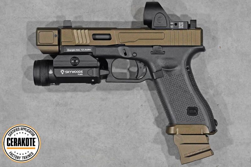 R�plique Glock 45 Gen5 Fowler VFC / UMAREX Gaz Cerakote Custom