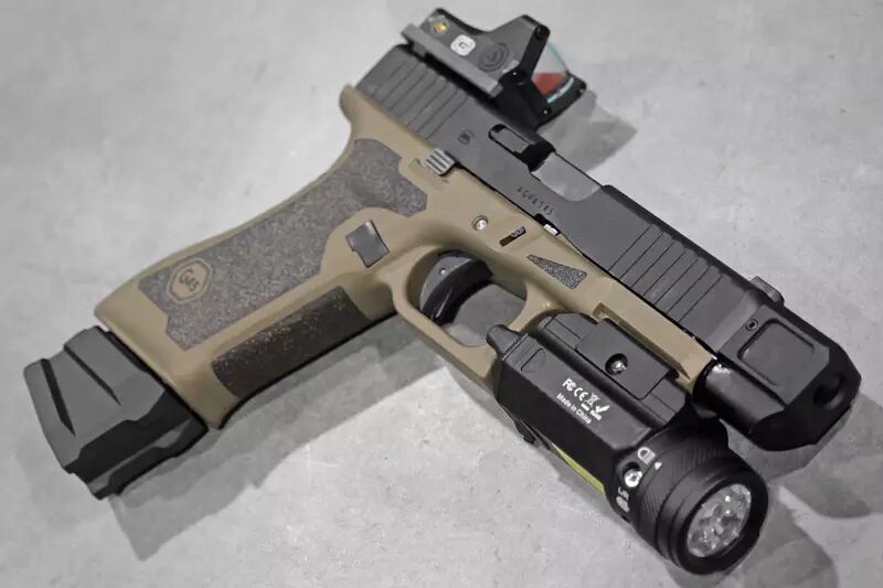R&eacute;plique Glock 45 Gen5 VFC / UMAREX Gaz Cerakote Custom
