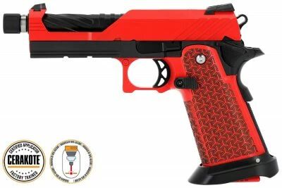 R�plique Hi-Capa 4.3 RED Cerakote Custom