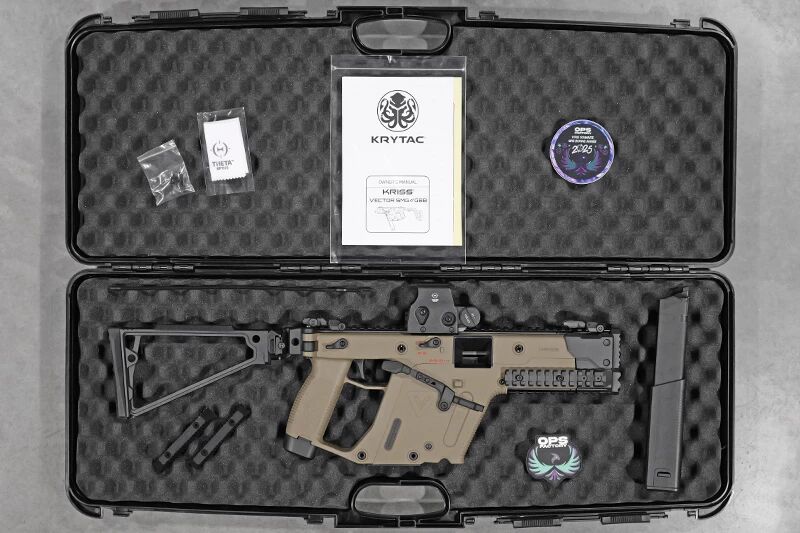 R&eacute;plique Kriss Vector Bi-ton GBBR Krytac 5KU Custom