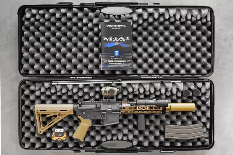 R&eacute;plique M4 Assaut GBBR Tokyo Marui Geissele MK4 Custom