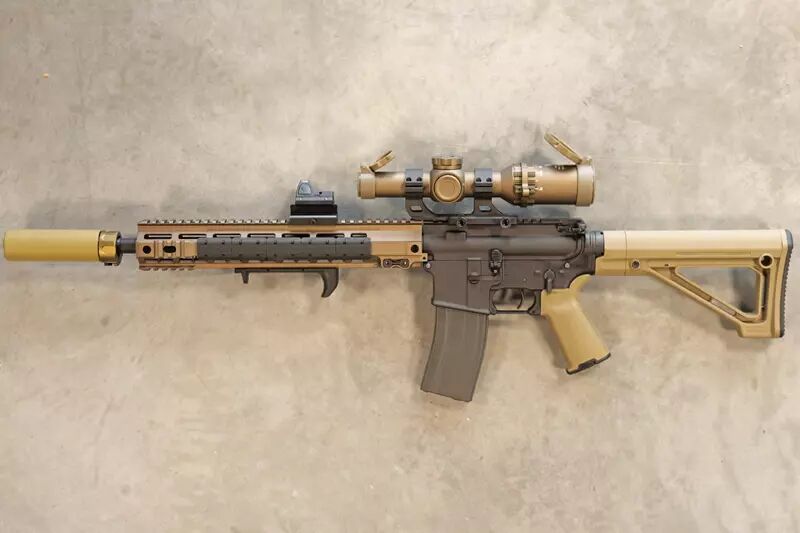 R�plique M4 DMR GBBR Tokyo Marui Geissele MK4 Custom