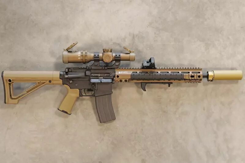 R&eacute;plique M4 DMR GBBR Tokyo Marui Geissele MK4 Custom