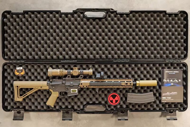 R&eacute;plique M4 DMR GBBR Tokyo Marui Geissele MK4 Custom