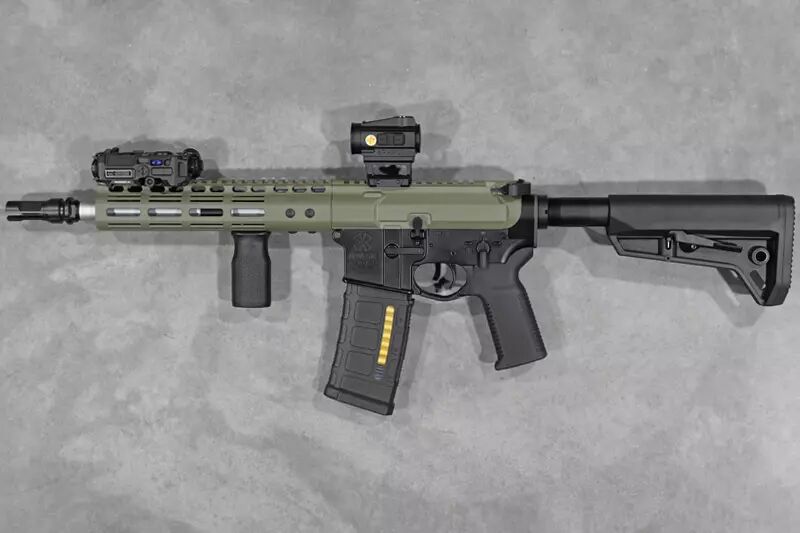 R�plique M4 G101 NOVESKE Noir/OD Magpul Cerakote Double Eagle GBBR Custom