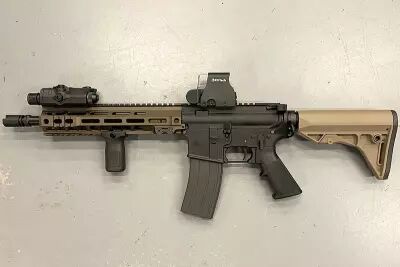 R�plique M4 GBBR Tokyo Marui Geissele Custom