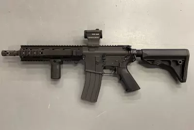 R�plique M4 GBBR Tokyo Marui L119A2 Custom