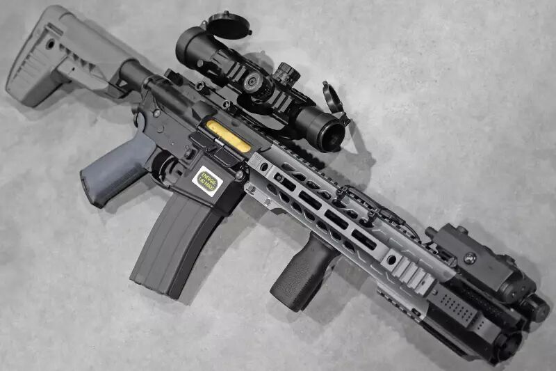 R&eacute;plique M4 MWS GBBR Type Salient Arms Custom 