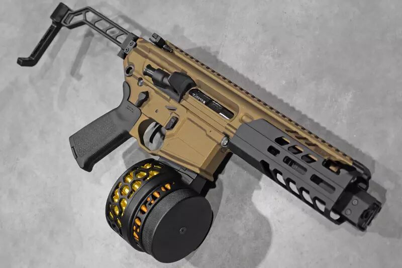 R&eacute;plique MCX Arron Smith L01T TM MWS GBBR HPA System Short Custom