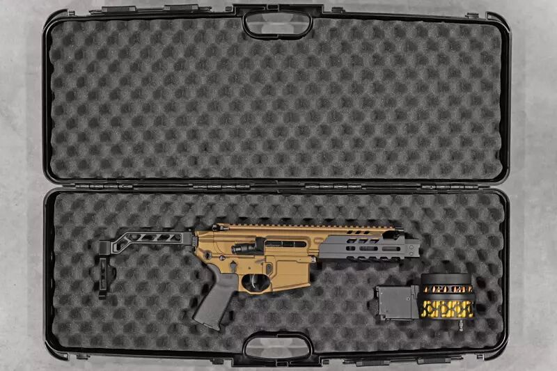 R&eacute;plique MCX Arron Smith L01T TM MWS GBBR HPA System Short Custom