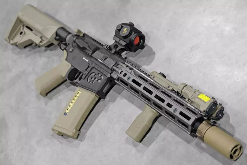 R&eacute;plique MK18 Daniel Defense G&P Signature 9 Titan Custom