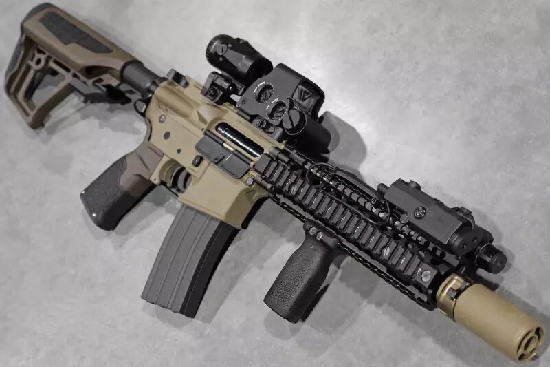 R&eacute;plique MK18 Daniel Defense Next Gen Tokyo Marui Signature 10 Cerakote Titan Custom