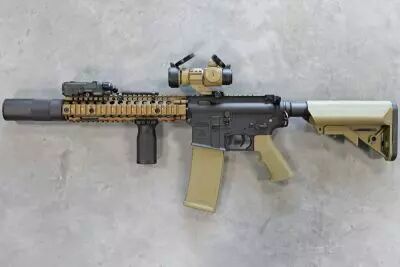 R�plique MK18 Daniel Defense� Chaos bronze Titan custom