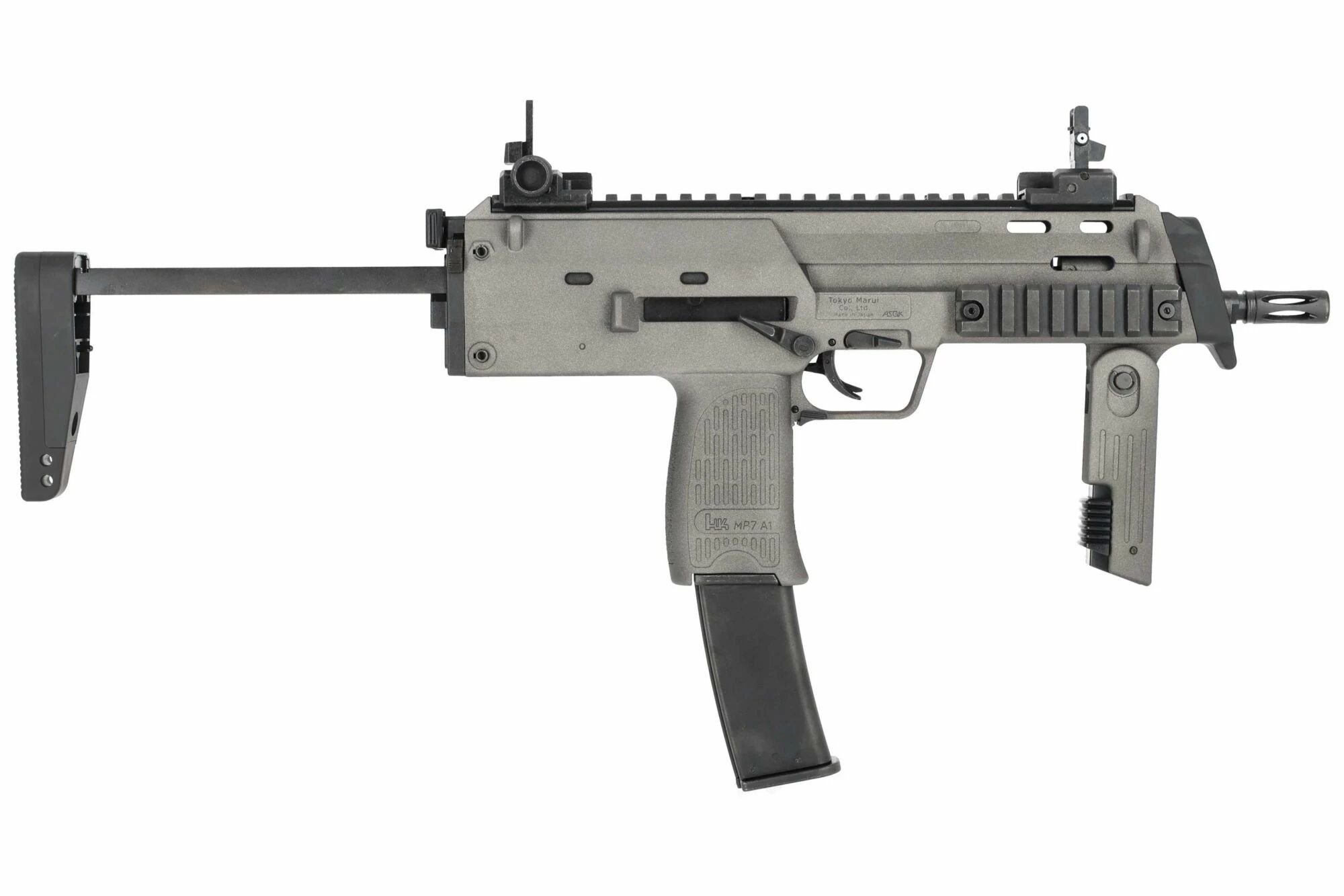 Réplique MP7A1 Blowback Noir Tokyo Marui Gaz Urban Cerakote