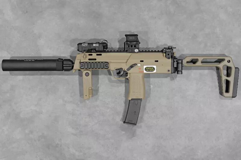 R&eacute;plique MP7A1 GBBR Tokyo Marui Gaz RIS Custom