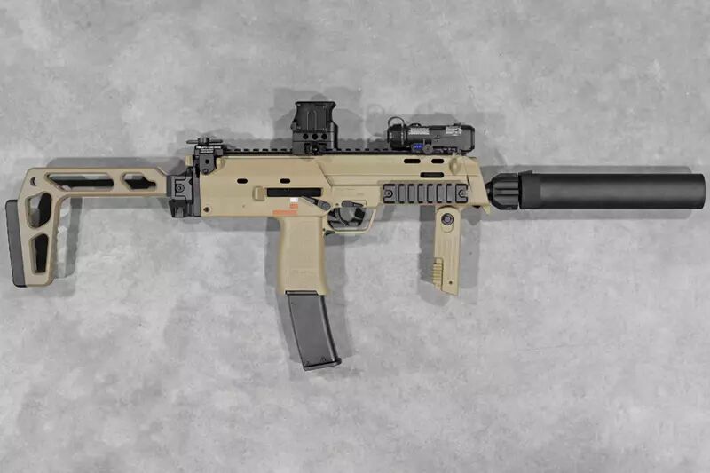 R&eacute;plique MP7A1 GBBR Tokyo Marui Gaz RIS Custom