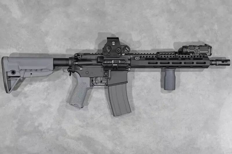 R&eacute;plique MWS BCM GBBR ZEt Tokyo Marui Noir/gris Custom